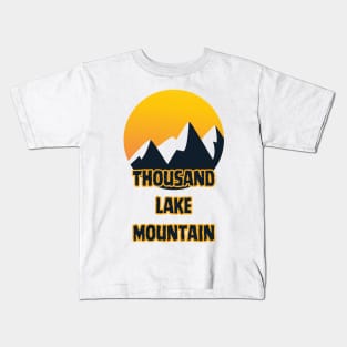 Thousand Lake Mountain Kids T-Shirt